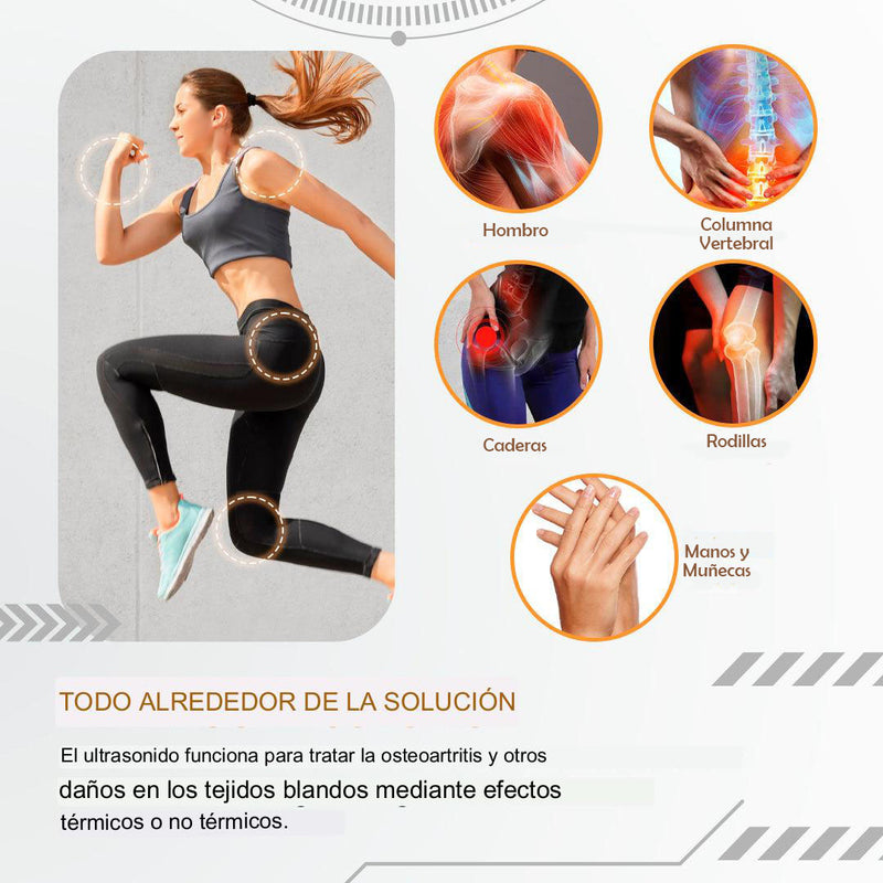 JointEase™ - Dispositivo ultrasónico inteligente para aliviar la artritis
