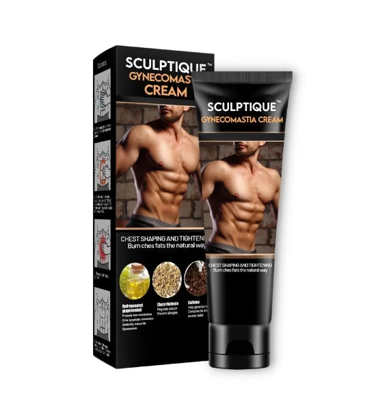 SculpTique™- Crema Aumento Pectorales Hombre